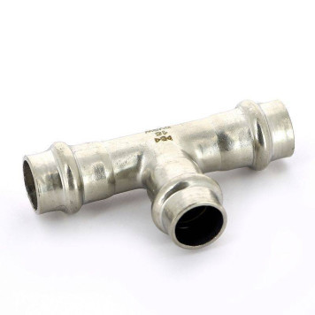 Тройник пресс IBP 15 нерж. сталь-3