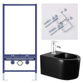 SET AQUATEK МИЯ-MB биде (рама AQUATEK INSB-0000001 + крепеж KKI-0000002 + биде AQ1004-MB) SET AQUATEK МИЯ-MB биде