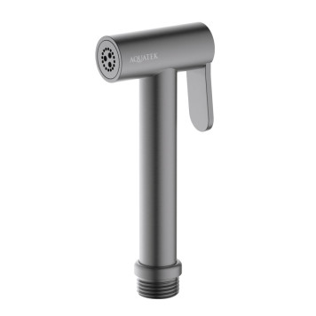 AQ2057BGM гигиенический ручной душ, оружейная сталь (шлиф. черный хром) AQ2057BGM