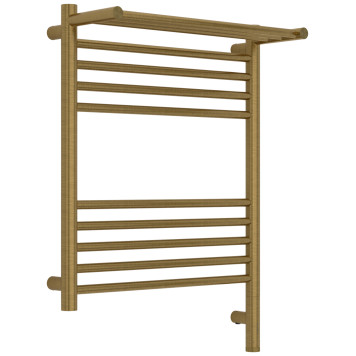 Сунержа Богема 3.1 с полкой Полотенцесушитель элект. 50х60h см правое цвет: состаренная латунь браш. 051-6007-6050