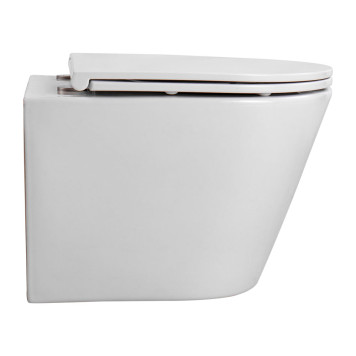 AQ1904T-00 ВЕГА Унитаз-компакт подвесной TORNADO 490360320мм, тонкое сиденье с механизмом плавного закрывания, крепеж AQ1904T-00-13