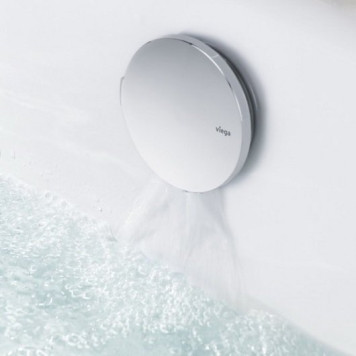 727741 Multiplex Trio Visign MT5 Слив-перелив с наливом, плоская конструкция (для установки требуется 33 мм), хром, модель 6161.60 727741-2