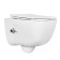 AQ2012B-00 ДИВА Унитаз подвесной безободковый с функцией биде (смеситель в компл) 510350360мм, тонкое сиденье soft-close, крепеж AQ2012B-00