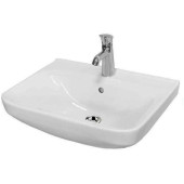 NEXT 60 Умывальник пьедестальный ВКС Белый S1 (WB.PD/Next/60-C/WHT.G/S1) WB.PD/Next/60-C/WHT.G/S1