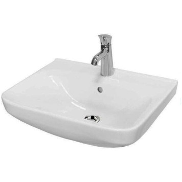 NEXT 60 Умывальник пьедестальный ВКС Белый S1 (WB.PD/Next/60-C/WHT.G/S1) WB.PD/Next/60-C/WHT.G/S1