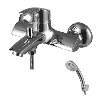 LM1102Cplus STRIKEСмеситель для ванны с коротким изливом, с аксессуарами, хром LM1102C-1