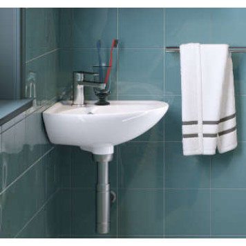 ВЕЕР Угловой умывальник ВКС Белый S1 (стар. арт. VERSAWB01) WB.CR/Veer/23-C/WHT.G/S1-4