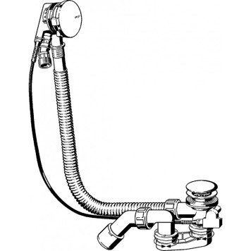 728007 Visign MT5 Слив/перелив Simplex Trio 560 x 40/50, модель 6166.41 728007-2