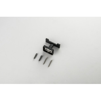 AQ4302MB ЛИБРА крючок двойной, матовый черный AQ4302MB-5