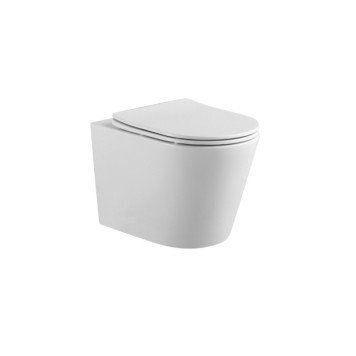 AQ1904T-00 ВЕГА Унитаз-компакт подвесной TORNADO 490360320мм, тонкое сиденье с механизмом плавного закрывания, крепеж AQ1904T-00