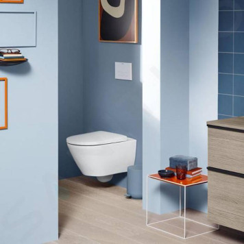 Duravit D-Neo Унитаз подвесной 37x54 см, безободковый, в комплекте с сиденьем 0021690000, цвет: белый-2