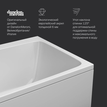 W84A-180-080W-A Ванна акриловая 180х80-4
