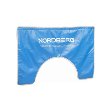 Накидка на крыло 110х65 с вырезом с магнитом и подкладкой NORDBERG NN1-1
