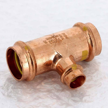 Тройник пресс медь Profipress G VIEGA 28х15х28-3