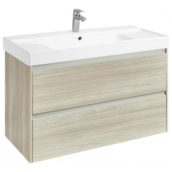 ONA модуль для раковины 1000 мм, 985х450х565мм, с 2 ящиками, светлый дуб A857616512