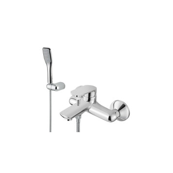 MZ CSL00501M Castello Смеситель для ванны, с душевым набором, ХРОМ CSL00501M