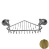 Nicolazzi Accessori Classica Полочка-решетка угловая, подвесной, цвет: Bronze Plated. 1495BZ