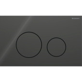 Geberit Sigma40 Клавиша для двойного смыва, круглая: Черный. 115.628.SJ.1