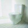 Duravit Starck 3 Унитаз моноблок 70.5х37см, с отдельным бачком с механизмом хром , слив универсальный , вкл крепления, цвет: белый. 0920100005, 2141090000