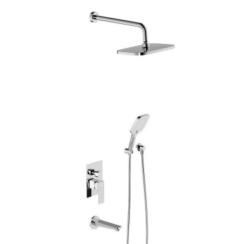 953510000 Встраиваемая душевая система со смесителем и изливом-10