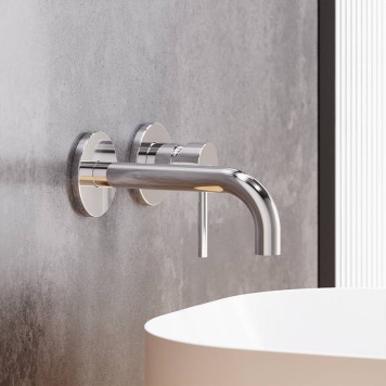 360260000 Смеситель для раковины, монтируемый в стену-1