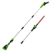 Высоторез аккумуляторный Greenworks G40PSH 40V (без АКБ и ЗУ)2в1 кусторез-сучкорез