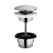 Cisal Xion Донный клапан для раковины 63мм., 11/4, Click-clack, цвет: нержавеющая сталь. ZA001800D1