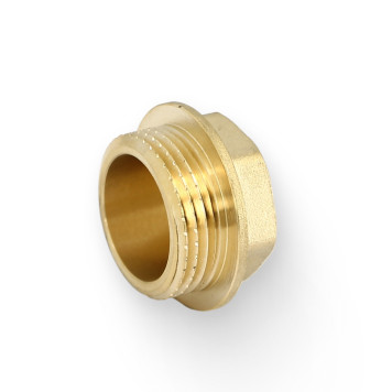 Заглушка Н 3/4 со шляпкой под плоскую прокладку