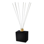 3SC Mood Black Ароматический диффузор, настольный,  композит Solid Surface, цвет: чёрный матовый/золото 24к. . MN01PAGD