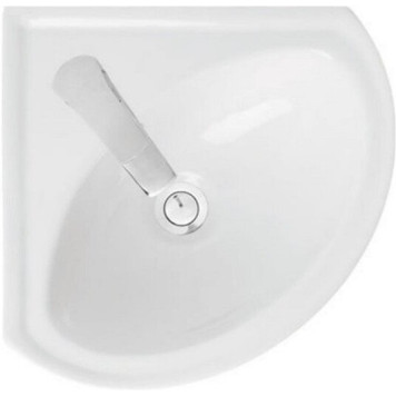 ВЕЕР Угловой умывальник ВКС Белый S1 (стар. арт. VERSAWB01) WB.CR/Veer/23-C/WHT.G/S1