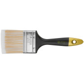 Кисть флейцевая Лайн, искусственная щетина, пластиковая ручка 2,5  (63 мм)