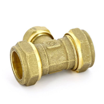 Тройник обжим TIEMME 22х15х22-2