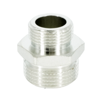 Ниппель, ELSEN, TIN латунь, НН, 3/4, 1, переходной, CN