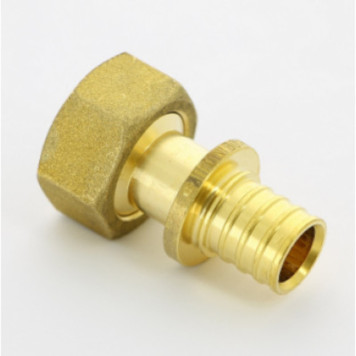 Муфта аксиальная-В 20 x 3/4 с накидной гайкой, плоской прокладкой