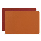 ADJ Плейсмат 45x30см., прямоугольный, натуральная кожа, цвет: коньяк/бордо. 0002.09/30 ADJ Плейсмат 45x30см., прямоугольный, натуральная кожа, цвет: коньяк/бордо. 0002.09/30