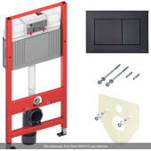TECEbase 9400414 2.0 Модуль в комплекте с панелью смыва TECEnow черной матовой 9400414