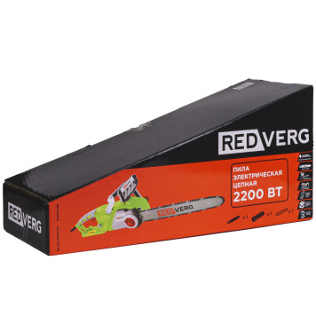 Пила цепная электрическая REDVERG RD-ECL2200-16S-9