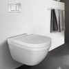 Duravit Starck 3 Комплект: подвесной унитаз Rimless + сиденье с микролифтом (Soft Close)