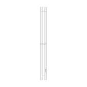 Полотенцесушитель электрический Primoclima Sol R E White 1006 2 Sol R E White 100*6 2
