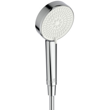 Ideal Standard Ceratherm T25 Душевая стойка, с термостатическим смесителем, ручным душем и шлангом, корпус Coolbody, руч. душ: 3 режима, верх. душ: 25см., цвет: хром. A8520AA-5