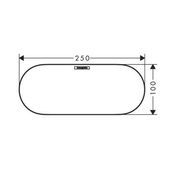 Hansgrohe WallStoris Крышка для корзины, цвет: матовый белый. 27925700-1