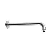 AQM8702CR Держатель верхнего душа, L=400 мм, настенный, Хром AQM8702CR