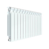 Rifar Monolit 500 14 секций, боковое подключение (белый)