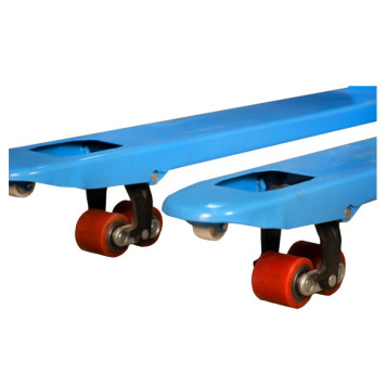 Тележка гидравлическая 2500 кг 1150 мм TOR RHP(BF) (полиуретановые колеса)-3