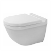 Duravit Starck 3 Комплект: подвесной унитаз Rimless + сиденье с микролифтом (Soft Close)