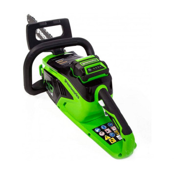Пила цепная аккумуляторная Greenworks GD40CS15K2 бесщеточная (АКБ 2 А.ч; ЗУ)-5