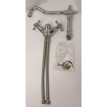 SaleHuber25701CR Victorian Смеситель для кухни 220 мм, гладкий, Кер. 180° Sale25701CR_J314