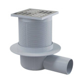 Трап Alcaplast 105x105/50 выпуск боковой гидрозатвор комбинированный