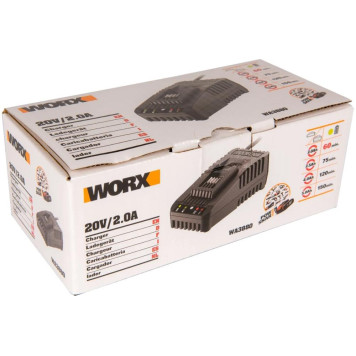 Зарядное устройство WORX WA3880 20В 2A-3