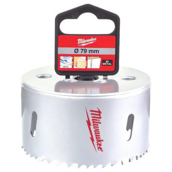 Коронка Milwaukee биметаллическая Contractor 79мм